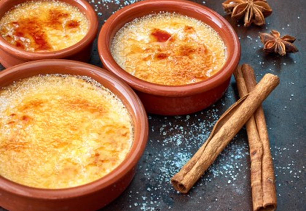 Crème brûlée au pain d'épice