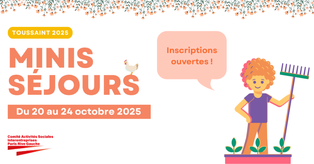 Mini Séjour Toussaint 2025 : Inscriptions ouvertes !