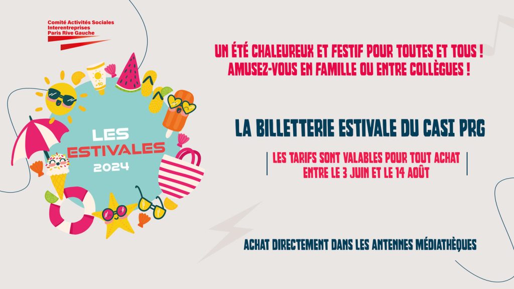 La billetterie estivale du CASI PRG