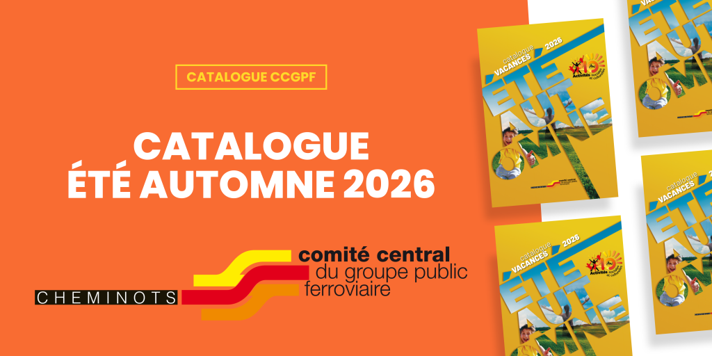 Catalogue CCGPF Été Automne 2026 🧳