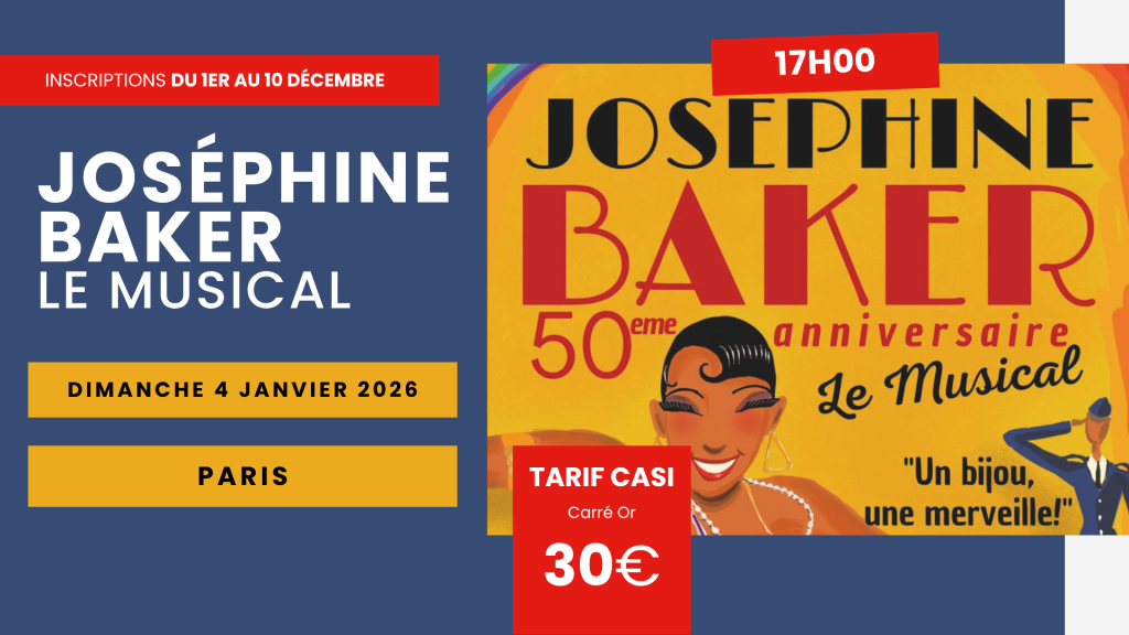 JOSÉPHINE BAKER, LE MUSICAL