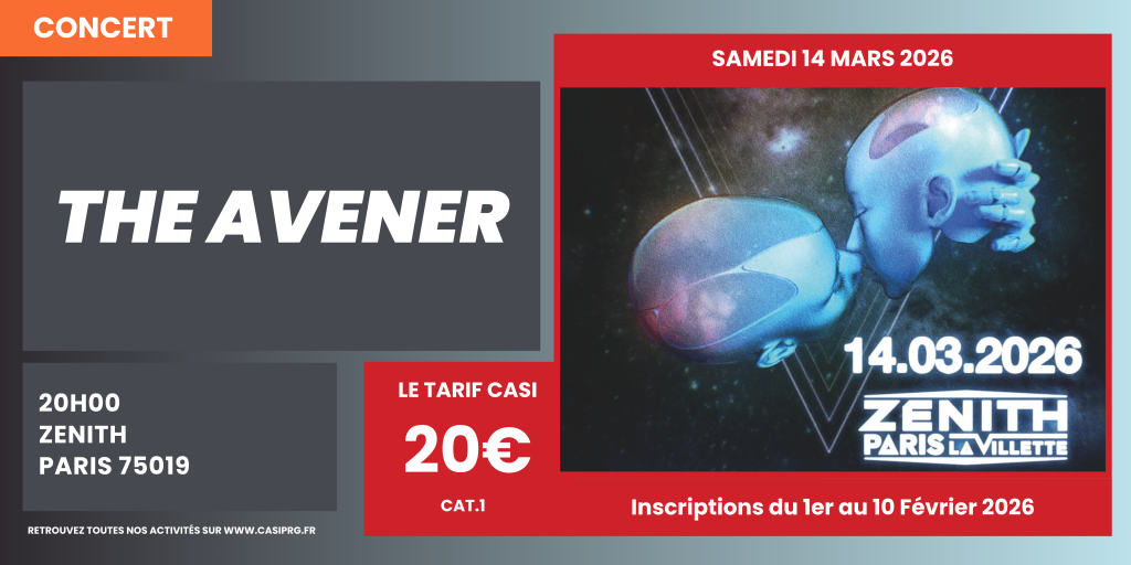 CONCERT - THE AVENER